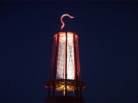 Moers : Halde Rheinpreussen, Grubenlampe ( das Geleucht )